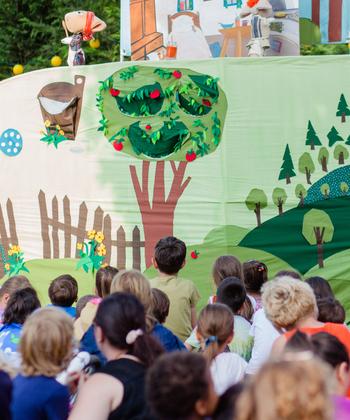 Jocurile copilăriei, teatru de păpuși și proiecții de animații, la Kiddy Festival, în Iulius Parc