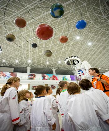 La Palas Mall, copiii pot experimenta prima lor călătorie în spațiu