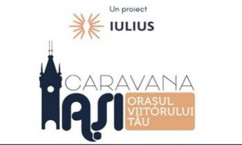 1.350 de liceeni din regiune au aflat de la universități și companii de ce să se dezvolte la Iași, într-o caravană organizată de IULIUS